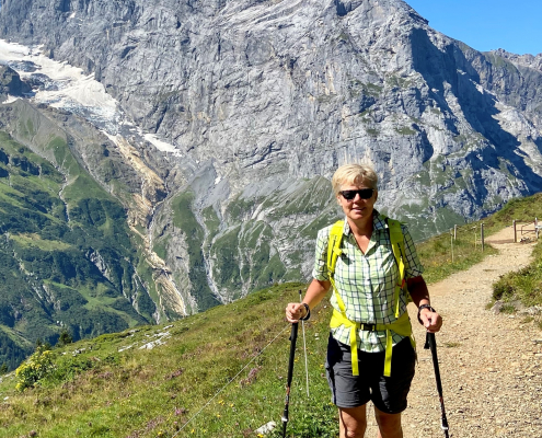 Schweiz Engelberg-Gebiet mit Titlis Wandern am Titlis bei Engelberg in der Schweiz