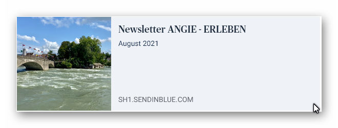 Newsletter August 2021